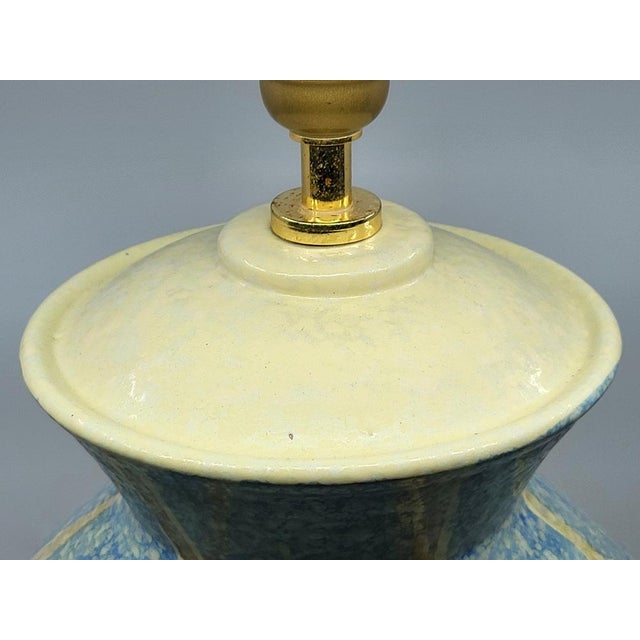 Ceramic Lamp by Hubert Olivier, France, 1980s For Sale - Image 9 of 15