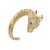 Ruby Eyed Guardian Gold Dragon Design Ring, Size 8 For Sale In Miami - Image 6 of 8
