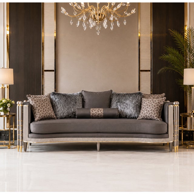 Small – Maison Velour Imperial Luxe Sofa For Sale In Los Angeles - Image 6 of 6