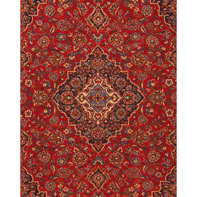 Genuine hand-knotted oriental rug | Size: 333 cm x 238 cm | Number of knots: approx. 160.000 knots/m² | Pile: 100% wool,...