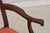 Wood Vintage Carved Mahogany Triple Back Settee Bench For Sale - Image 7 of 15