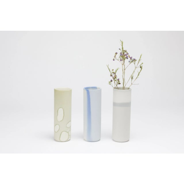 Panta Rhei Capillary Effect Vases by Jihye Kang, Set of 3 For Sale - Image 6 of 6