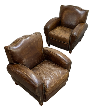 Pair of Recliner Leather Chairs