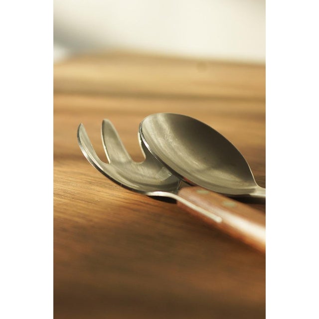 Mid-Century Modern Danish Spoons, 1960s, Set of 2 For Sale - Image 5 of 7