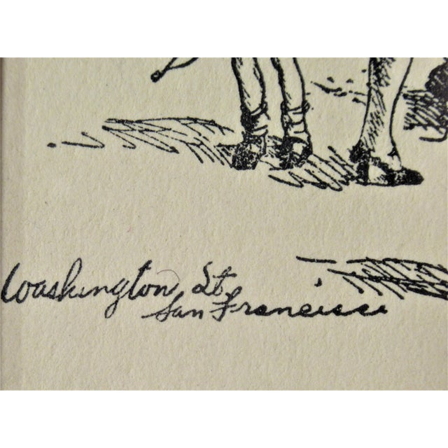 Edith (Mark) Milsk, Washington Street, San Francisco, Circa 1940 For Sale In San Francisco - Image 6 of 8