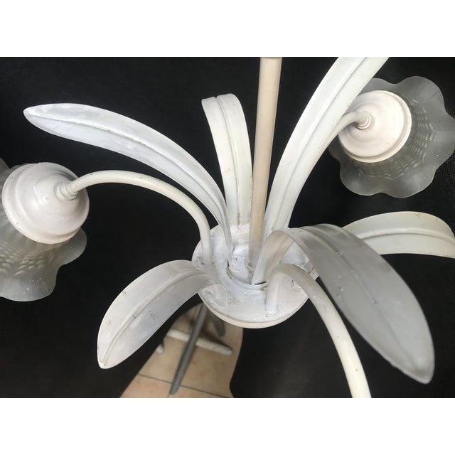 Chandelier with Three Light in Metal, 1950s For Sale - Image 14 of 18