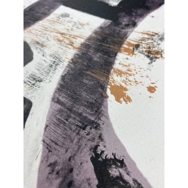 ' violet ' 1970 lithograph by kumi sugaï in excellent condition. The lithograph is after the 1959 original painting. The...