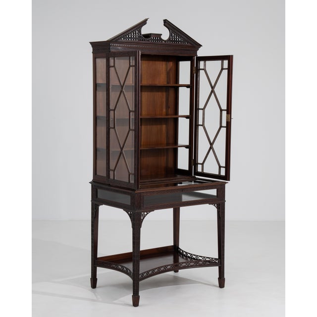 Chippendale 19th Century Fine Chippendale Vitrine For Sale - Image 3 of 16