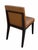 Set of 8 Holly Hunt Walnut & Leather Dining Chairs For Sale In Los Angeles - Image 6 of 8