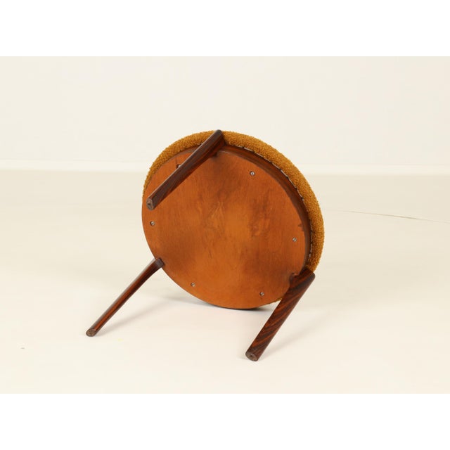 Vintage Danish Stool in Rosewood, 1960s For Sale - Image 9 of 18