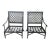 2010s Modern Patio Lounge Chairs - A Pair For Sale - Image 5 of 5