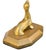 Mid 20th Century Mid 20th Century Handmade Americana Brass Seal-on-Dispaly Accent For Sale - Image 5 of 9