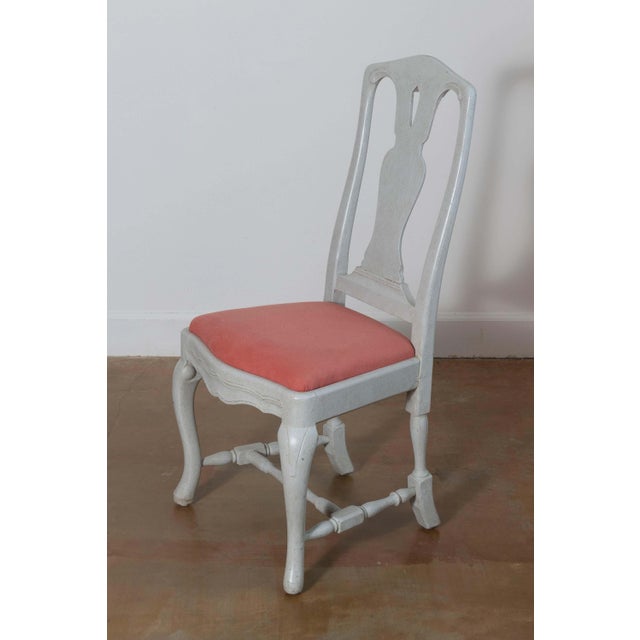 Gustavian (Swedish) 19th Century Set of 12 Side Chairs Circa 1880 For Sale - Image 3 of 7