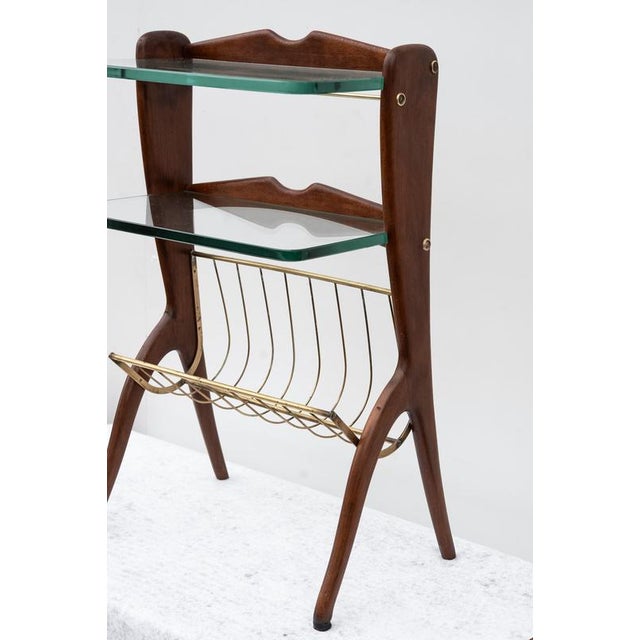 Mid-Century Magazine Rack, 1950s For Sale - Image 6 of 7