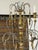 Monumental Swedish Gustavian 12-Light Iron & Parcel GiltWood Chandelier, Rewired For Sale - Image 12 of 12