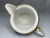 Antique Blue Floral Transferware Pitcher - Gold Gilt Accents c. 1904 For Sale - Image 6 of 10