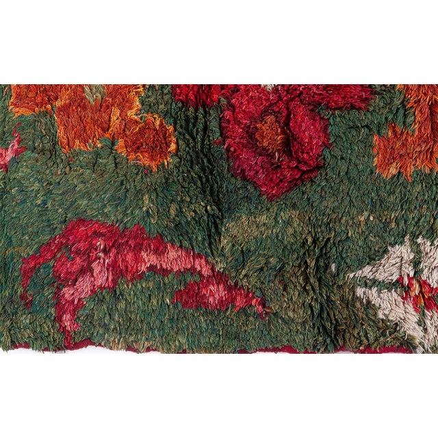 Antique French Savonnerie Wool Rug Fragment Doris Leslie Blau For Sale - Image 4 of 9