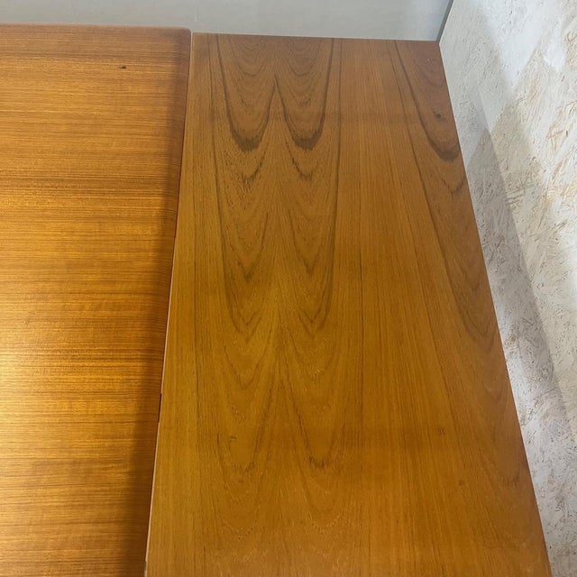 Mid-Century Modern Extendable Teak Dining Table by Ib Kofod-Larsen, 1950s For Sale - Image 13 of 18