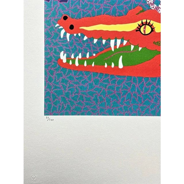 Yayoi Kusama Limited Edition Lithograph (After). Limited Edition Lithograph of 500 - Numbers signed in Pencil. License:...