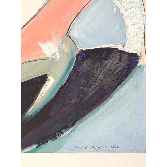 Matthew Johnston “Working Man / Working Woman” Mixed-Media Diptych, 1993 For Sale In Washington DC - Image 6 of 7