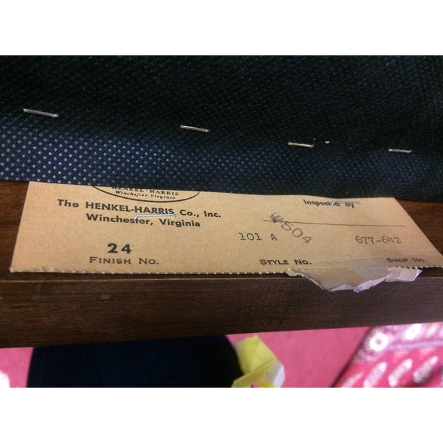 Vintage Dining Chairs, Henkel Harris Furniture, Set of Ten For Sale - Image 10 of 14