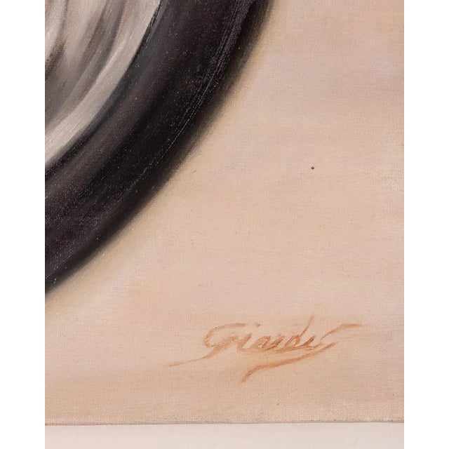 Gabriella Giardi, Honda 500 Motorcycle after Mike Hailwood, 2019, Oil on Canvas For Sale - Image 4 of 9