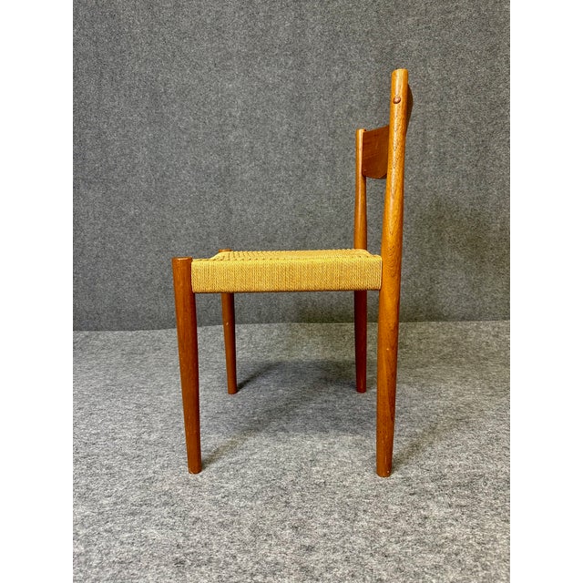 1960s Poul Volther Attributed Side Chair For Sale - Image 10 of 10