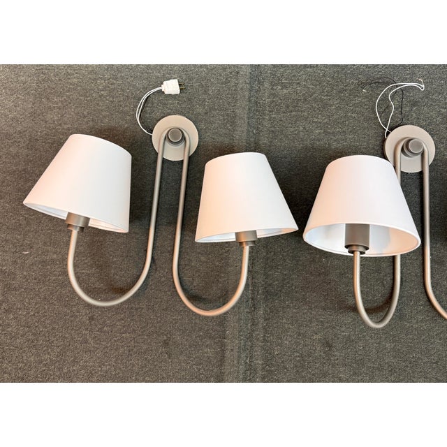 Metal Michael Amato for Urban Electric Nyhavn Double Sconces, Pair For Sale - Image 7 of 12