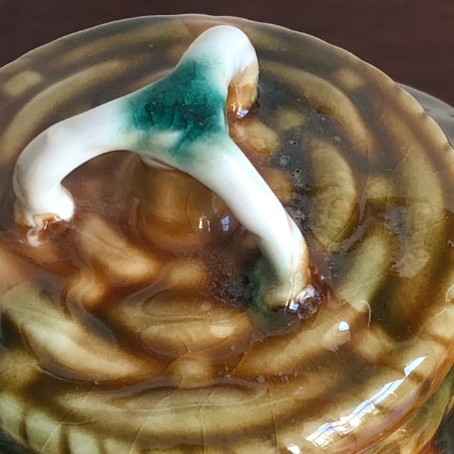 Antique Chinese Majolica Sancai Teapot For Sale In Baltimore - Image 6 of 12
