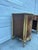 French Provincial Mid 20th Century French Provincial Vanity Desk | Hollywood Regency Burl Walnut Marquetry & Gilt Bombe Dressing Table For Sale - Image 3 of 12