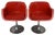 Set of Vintage Swivel Armchairs by Albert Jacob for Grosfillex, 1980s For Sale