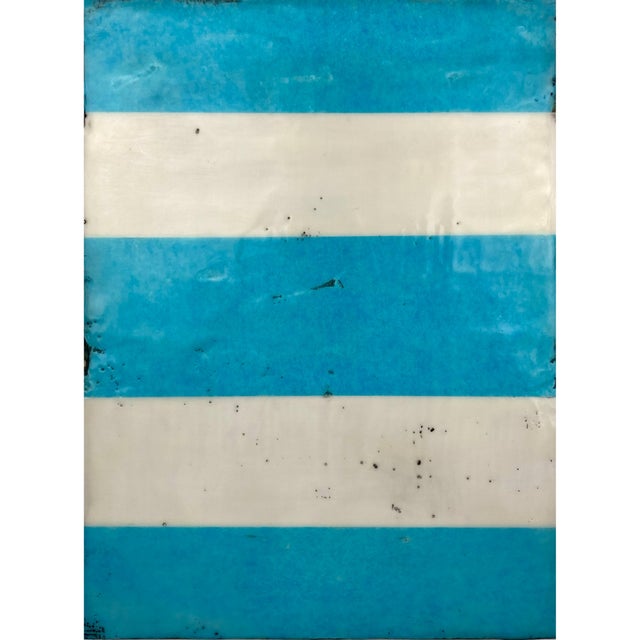 Encaustic Collage Installation by Gina Cochran - "The Kingfisher" - 9 Panel Set For Sale - Image 11 of 11