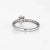 Mid 20th Century Mid 20th Century Oval Cut 0.86 Carat Diamond Engagement Ring 14 Karat Gold Fine Bridal size 6.75 For Sale - Image 5 of 7