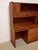 Vintage Mid-Century Modern Teak Secretary Desk With Fold-Down Writing Surface For Sale - Image 10 of 12