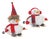 Plush Winter Sport Snowman Shelf Sitter (Set of 2) For Sale