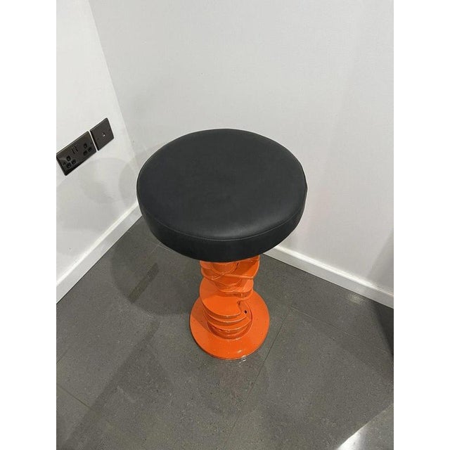 V8 Engine-Inspired Crankshaft Bar Stool For Sale - Image 4 of 8