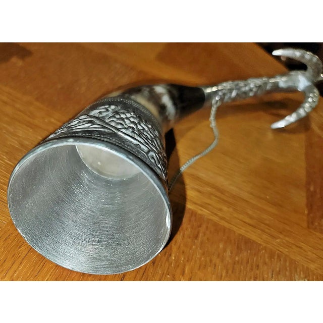 Mid 20th Century Viking Drink Horn For Sale - Image 4 of 6