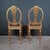 Wood Early 20th Century Louis XVI Style Gilded Wood Chairs, Set of 2 For Sale - Image 7 of 18