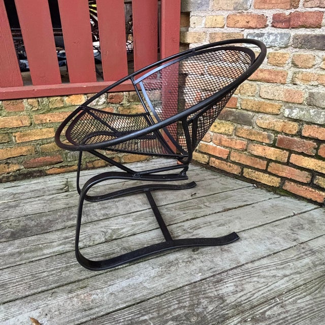 Mid 20th Century Tempestini Cantilever Radar Chairs - Set of 3 For Sale - Image 5 of 10