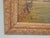 Wood Large Framed Horse Pasture Canvas Photograph in Ornate Antiqued Gold Frame For Sale - Image 7 of 10