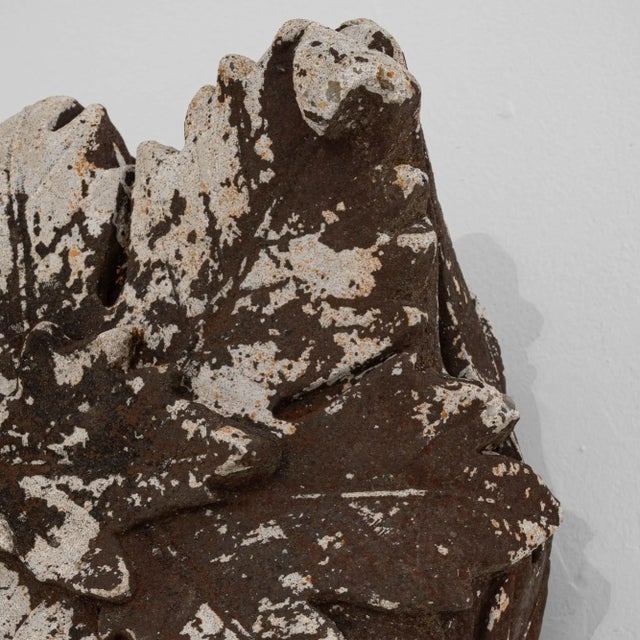 Sculpture Materials Vintage Italian Concrete Fountain Sculpture For Sale - Image 7 of 9