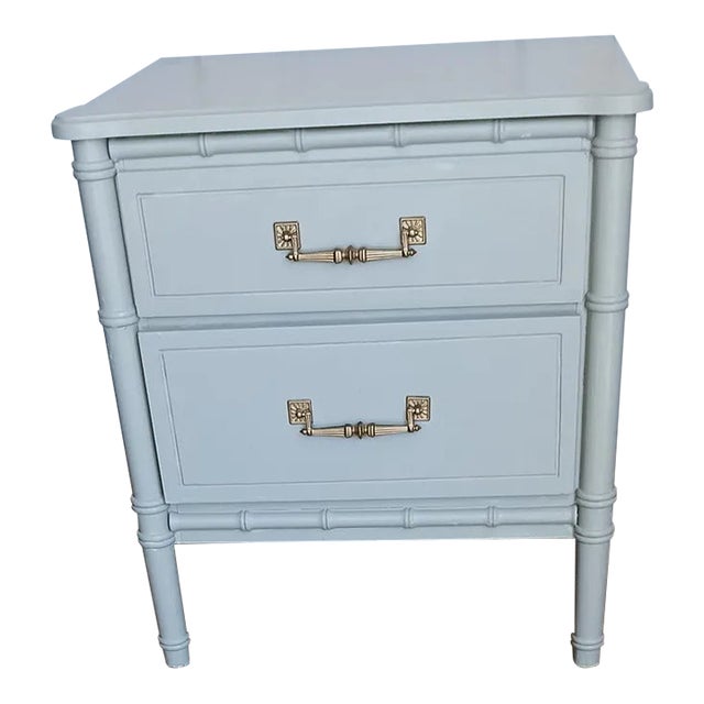 1970s Hollywood Regency Nightstand For Sale