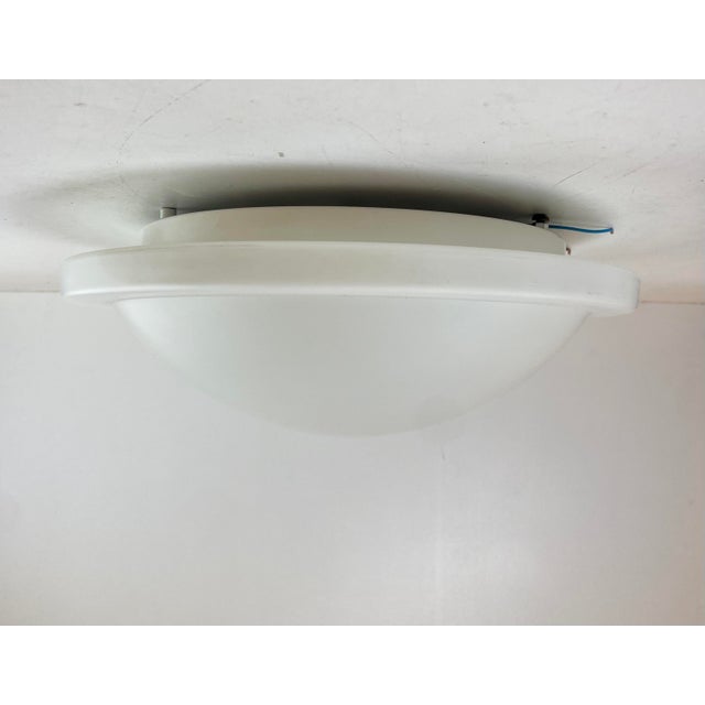 Opaline Glass Ceiling Lamp from Peill & Putzler, Germany, 1980s For Sale - Image 9 of 11