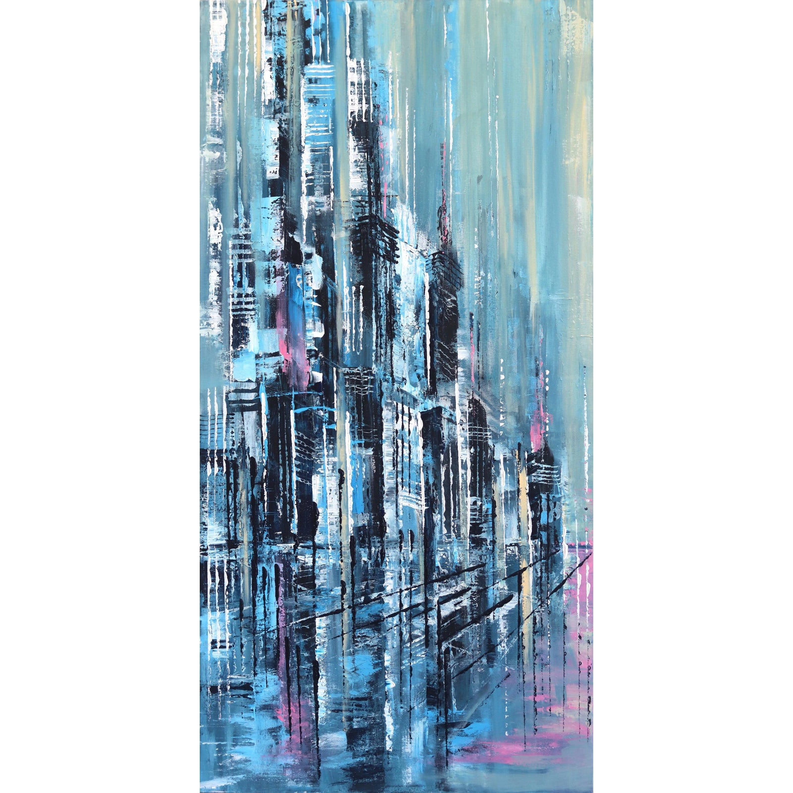 Contemporary On the Street 1 Original Artwork by Ivana Milosevic Chairish