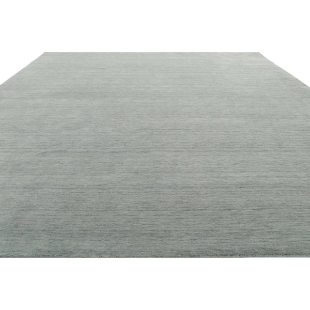 Contemporary Gray Area Rug With Modern Style 8′3″ × 10′1″ For Sale - Image 3 of 9