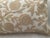 Transitional Floral Embroidered Linen Decorative Lumbar Pillow Cover For Sale - Image 3 of 6