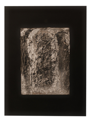 Jean Campa, Untitled, 2003, Painted Resin on Wood Panel, Framed