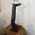 1990s Arm & Hand Sculpture Male Anatomic Statue Black Iron Postmodern Metal Art 27" For Sale - Image 13 of 17