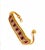 Gold Bochic “Vintage Retro” Natural Rubies from Africa & Diamonds Set In 18K Gold & Silver For Sale - Image 8 of 9