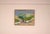 Original swedish oil on canvas – “view” by r. Olsson, 1982 – signed & framed – 57 × 44 cm (22.4" × 17.3") a contemplative...